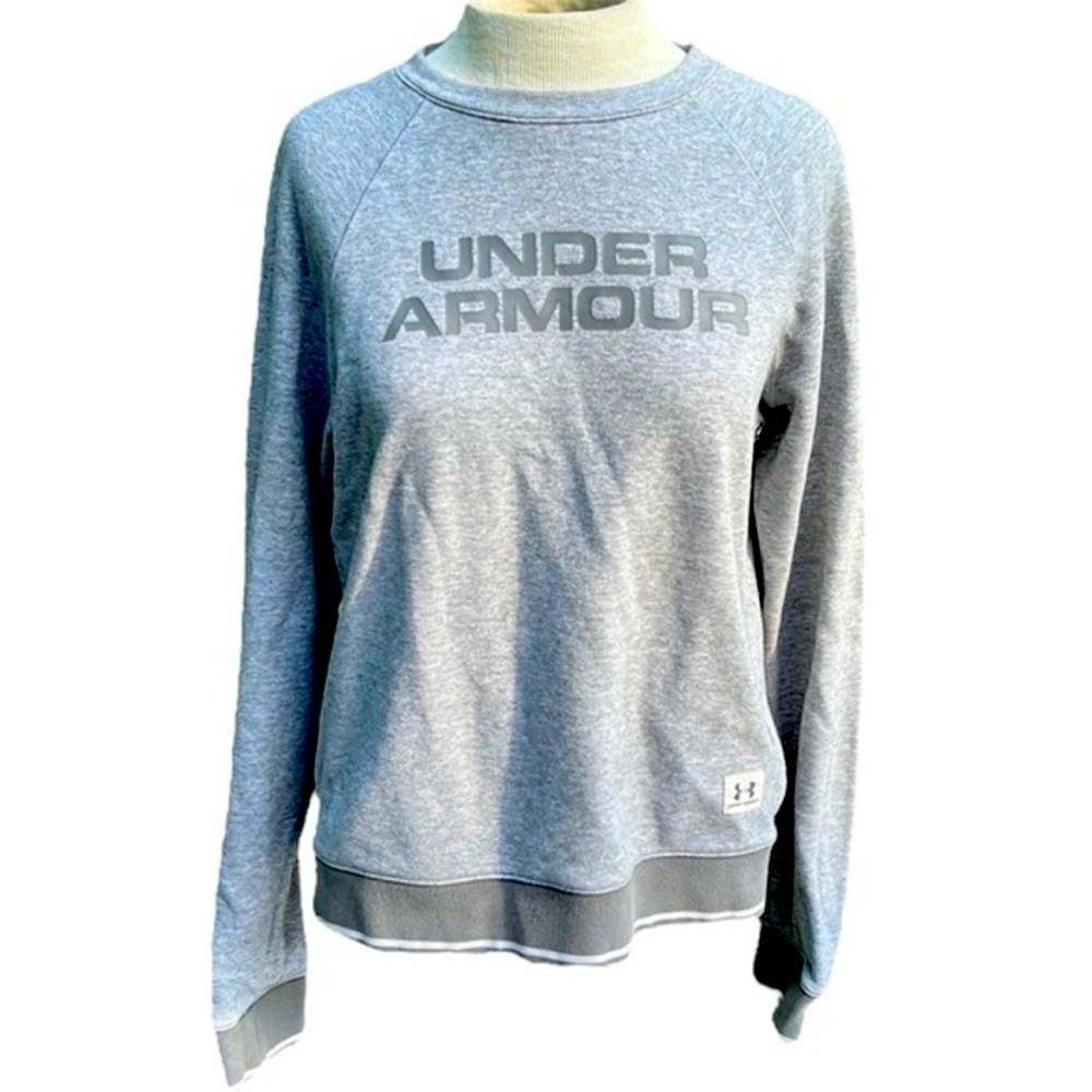Under Armour crewneck sweatshirt gray medium